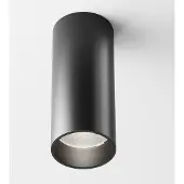 Maytoni FOCUS LED Plafonnier, lampe de plafond 12W 12,5cm noir 4000K 90Ra blanc neutre (900 lm)