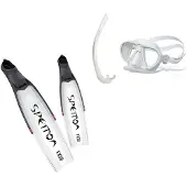 Spetton Elite3 Fx30 Snorkeling Set Blanc EU 39-40