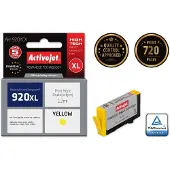 ActiveJet Cartouche d'encre AH-920YCX pour imprimante HP. Compatible avec HP 920XL CD974AE ; qualité supérieure ; 12 ml ; jaune.