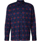 Scotch & Soda Chemise bleu marine / bourgogne / noir