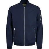 Jack & Jones Veste bomber mash hommes - Navy Blazer