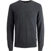 Jack & Jones Pull-over 'JWHEMIL' gris foncé