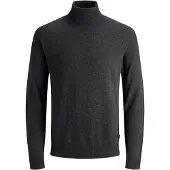 Jack & Jones Pull Fin Col Roulé Coton Mélangé Homme Jack & Jones