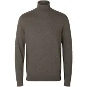 Selected Pull-over 'SLHKRIS' brun foncé
