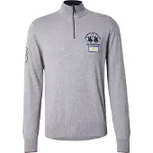 La Martina Pull-over bleu marine / bleu roi / gris / blanc
