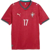 Puma Portugal 25/26 Replica Home Short Sleeve T-shirt Rouge S Homme