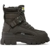 Buffalo Aspha Com1 Laceup Mid Couleur Vert