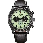 Citizen Chronographe Noir Collection Action OF - homme