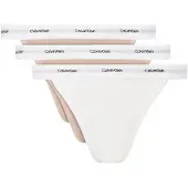 Calvin Klein String Thong 3 Units Rose M Femme