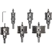 YATO Jeu de scies cloches Tct pour métal 6 pcs Yt-44077