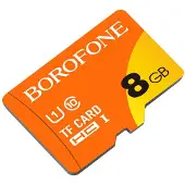 Borofone Carte mémoire MicroSD haute vitesse - Memory card 8 GB