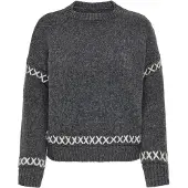 ONLY Pull ONLAMANDA femmes - Gris - EU L