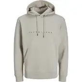 Jack & Jones Sweat-shirt 'JJEStar' mastic / noir