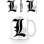 Death Note Mug Anime de - L - pour Indifférent - multicolore - Taille Standard