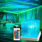 OEM Lampe de chevet Aurora LED avec veilleuse 16 couleurs, rechargeable