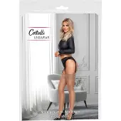 Cottelli - bas autofixants soyeux - couleur chair - M