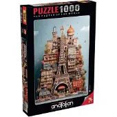 AnaTolian Puzzle ANATOLIEN Tour Eiffel 1000 pièces