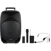 Fonestar Malibu-315 With Microphone Portable Speaker 250w Noir