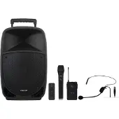 Fonestar Malibu-312 With Microphone Portable Speaker 250w Noir