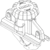 Thule Pièce de rechange THU 10746 4 pièce