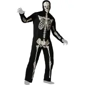 Atosa Costume De Squelette Phosphorescent Pour Homme