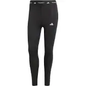 Adidas Pantalon de sport 'TECHFIT 7/8' noir / blanc