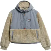 Superdry Veste mi-saison beige foncé / bleu-gris