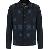 Dstrezzed Vestes en maille 'Timeo' bleu marine / bleu roi