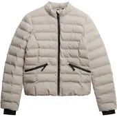 Superdry City Fuji Padded Jacket Beige M Femme