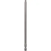 Bosch Lot de 1 embouts de vissage Extra-dur Torx T27 à queue 6 pans mâle 1/4 Longueur 152mm 2607001672