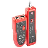 Lanberg Nt-0501 Rj45/rj12/rj11/coax Cable Tester Rouge