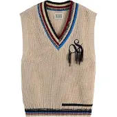 Scotch & Soda 179651 Knitted Vest Beige S Femme