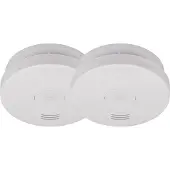 Brennenstuhl 1290050002 détecteur de fumée RM L 3100, 85 db, blanc, set de 2 pièces
