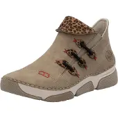Rieker Damen Halbschuhe 45983-64 Beige