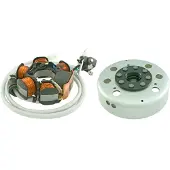 RMS Beauty Piaggio Sfera/free 50cc 246360042 Mass For Flywheel Argenté