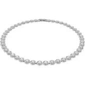 Swarovski Chaîne 'Una' argent / transparent