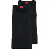 HUGO Maillot de corps rouge / noir
