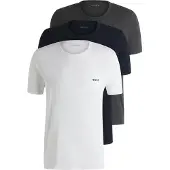 BOSS Maillot de corps 'Classic' gris chiné / noir / blanc
