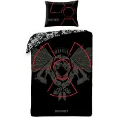 Halantex SP. z.o.o. Literie Call of Duty avec sac à dos - 100 % coton (140 x 200 cm, 70 x 90 cm)