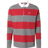 Pepe Jeans T-Shirt 'CRAIG' gris chiné / rouge / blanc