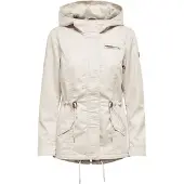 ONLY Parka mi-saison 'ONLLorca' crème