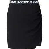 Karl lagerfeld JEANS Jupe 'MILANO' noir / blanc