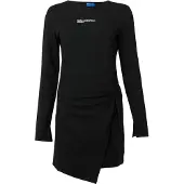 Karl lagerfeld JEANS Robe 'Milano' noir / blanc