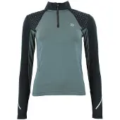Mountain Peak T-shirt 1ere peau avec zip femme