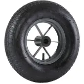 Haemmerlin Roue Brouette D400 Roue Gonflée Complète Pour Brouette -