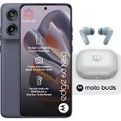 Motorola edge 60 neo + Moto Buds PG38C05749, 16.1 cm (6.36"), 8 Go, 256 Go, 50 MP, Android 15, Gris