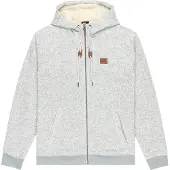 Quiksilver Cypress Keller Full Zip Sweatshirt Gris L Homme