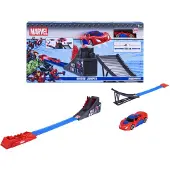 Majorette Marvel Bridge Jumper Racing Circuit Bleu Enfants