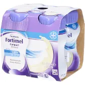 Fortimel Compact Banane 4x125 ml Solution(S) Buvable(S)