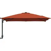 vidaXL Parasol de jardin terre cuite 248,5 x 247,5 x 160 cm